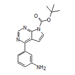 3-(7-Boc-7H-pyrrolo[2,3-d]pyrimidin-4-yl)aniline