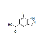 7-Fluoro-1H-indazole-5-carboxylic Acid