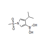 4-Isopropyl-1-(methylsulfonyl)pyrrole-3-boronic Acid