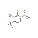 2,3-Dichloro-4-(methylsulfonyl)benzoic Acid
