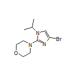 4-(4-Bromo-1-isopropyl-2-imidazolyl)morpholine