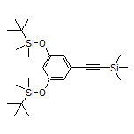 [[5-[(Trimethylsilyl)ethynyl]-1,3-phenylene]bis(oxy)]bis(tert-butyldimethylsilane)