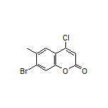 7-Bromo-4-chloro-6-methylcoumarin