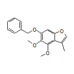 6-(Benzyloxy)-4,5-dimethoxy-3-methylbenzofuran