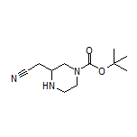 2-(4-Boc-2-piperazinyl)acetonitrile