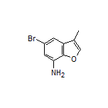 7-Amino-5-bromo-3-methylbenzofurane