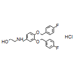 2-[[3,4-Bis[(4-fluorobenzyl)oxy]benzyl]amino]ethanol Hydrochloride