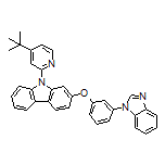 2-[3-(1-Benzimidazolyl)phenoxy]-9-[4-(tert-butyl)-2-pyridyl]-9H-carbazole