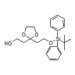 2-[2-[2-[(tert-Butyldiphenylsilyl)oxy]ethyl]-1,3-dioxolan-2-yl]ethanol
