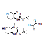Bis[(3R,4S)-N-Boc-4-amino-3-methoxypiperidine] Hemioxalate