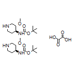 Bis[(3S,4S)-N-Boc-4-amino-3-methoxypiperidine] Hemioxalate