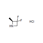 (S)-3,3-Difluoro-2-methylazetidine Hydrochloride