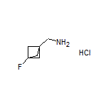 (3-Fluorobicyclo[1.1.1]pentan-1-yl)methanamine Hydrochloride