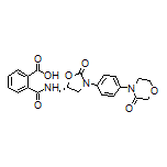 (S)-2-[[[2-Oxo-3-[4-(3-oxomorpholino)phenyl]-5-oxazolidinyl]methyl]carbamoyl]benzoic Acid