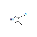 4-Methyl-1H-pyrazole-3-carbonitrile