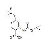 2-(Boc-amino)-4-(trifluoromethoxy)benzoic Acid