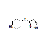 4-[(3-Pyrazolyl)oxy]piperidine