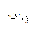 3-(3-Pyrrolidinyloxy)-1H-pyrazole