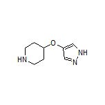 4-[(4-Pyrazolyl)oxy]piperidine