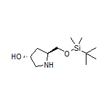 (3R,5S)-5-[[(tert-butyldimethylsilyl)oxy]methyl]pyrrolidin-3-ol