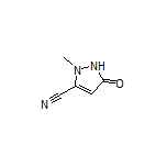 2-Methyl-5-oxo-2,5-dihydro-1H-pyrazole-3-carbonitrile