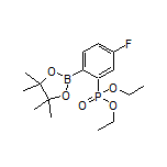2-(Diethoxyphosphoryl)-4-fluorophenylboronic acid Pinacol Ester