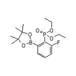 2-(Diethoxyphosphoryl)-3-fluorophenylboronic Acid Pinacol Ester