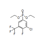 Diethyl [3-Chloro-4-fluoro-5-(trifluoromethyl)phenyl]phosphonate