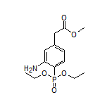 Methyl 2-[3-Amino-4-(diethoxyphosphoryl)phenyl]acetate