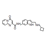 N-[[2-[[(Cyclobutylmethyl)amino]methyl]-6-indolyl]methyl]-4-oxo-4H-pyrido[1,2-a]pyrimidine-2-carboxamide