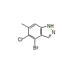 4-Bromo-5-chloro-6-methyl-1H-indazole
