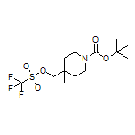 (1-Boc-4-methyl-4-piperidyl)methyl Trifluoromethanesulfonate