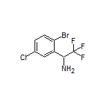 1-(2-Bromo-5-chlorophenyl)-2,2,2-trifluoroethanamine