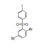 1,4-Dibromo-2-[(4-iodophenyl)sulfonyl]benzene