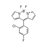 10-(2-Chloro-4-fluorophenyl)-5,5-difluoro-5H-dipyrrolo[1,2-c:2’,1’-f][1,3,2]diazaborinin-4-ium-5-uide