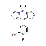10-(3-Chloro-4-fluorophenyl)-5,5-difluoro-5H-dipyrrolo[1,2-c:2’,1’-f][1,3,2]diazaborinin-4-ium-5-uide