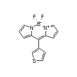 5,5-Difluoro-10-(3-thienyl)-5H-dipyrrolo[1,2-c:2’,1’-f][1,3,2]diazaborinin-4-ium-5-uide