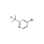 4-Bromo-2-(2-fluoro-2-propyl)pyridine