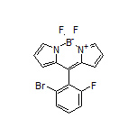10-(2-Bromo-6-fluorophenyl)-5,5-difluoro-5H-dipyrrolo[1,2-c:2’,1’-f][1,3,2]diazaborinin-4-ium-5-uide