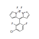 10-(3-Chloro-2,6-difluorophenyl)-5,5-difluoro-5H-dipyrrolo[1,2-c:2’,1’-f][1,3,2]diazaborinin-4-ium-5-uide