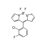 10-(3-Bromo-2-chlorophenyl)-5,5-difluoro-5H-dipyrrolo[1,2-c:2’,1’-f][1,3,2]diazaborinin-4-ium-5-uide