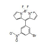 10-(3-Bromo-5-nitrophenyl)-5,5-difluoro-5H-dipyrrolo[1,2-c:2’,1’-f][1,3,2]diazaborinin-4-ium-5-uide
