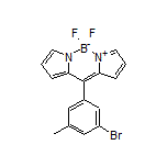 10-(3-Bromo-5-methylphenyl)-5,5-difluoro-5H-dipyrrolo[1,2-c:2’,1’-f][1,3,2]diazaborinin-4-ium-5-uide