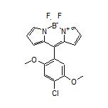 10-(4-Chloro-2,5-dimethoxyphenyl)-5,5-difluoro-5H-dipyrrolo[1,2-c:2’,1’-f][1,3,2]diazaborinin-4-ium-5-uide