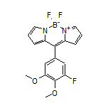 5,5-Difluoro-10-(3-fluoro-4,5-dimethoxyphenyl)-5H-dipyrrolo[1,2-c:2’,1’-f][1,3,2]diazaborinin-4-ium-5-uide