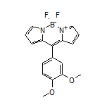10-(3,4-Dimethoxyphenyl)-5,5-difluoro-5H-dipyrrolo[1,2-c:2’,1’-f][1,3,2]diazaborinin-4-ium-5-uide