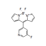 5,5-Difluoro-10-(5-fluoro-3-pyridyl)-5H-dipyrrolo[1,2-c:2’,1’-f][1,3,2]diazaborinin-4-ium-5-uide