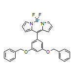 10-[3,5-Bis(benzyloxy)phenyl]-5,5-difluoro-5H-dipyrrolo[1,2-c:2’,1’-f][1,3,2]diazaborinin-4-ium-5-uide