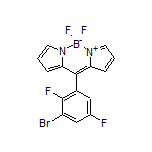 10-(3-Bromo-2,5-difluorophenyl)-5,5-difluoro-5H-dipyrrolo[1,2-c:2’,1’-f][1,3,2]diazaborinin-4-ium-5-uide