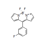 5,5-Difluoro-10-(3-fluorophenyl)-5H-dipyrrolo[1,2-c:2’,1’-f][1,3,2]diazaborinin-4-ium-5-uide